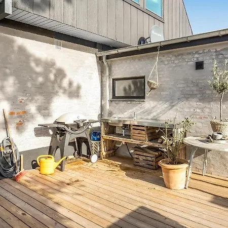 Tatil Evi Front In Slagelse With Kitchen Lille Kongsmark